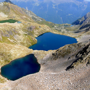 Lago Alto e Lago Rotondo | © APT Valli di Sole, Peio e Rabbi