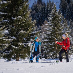 Ski mountaineering at the Malghet Lakes | © APT Valli di Sole, Peio e Rabbi