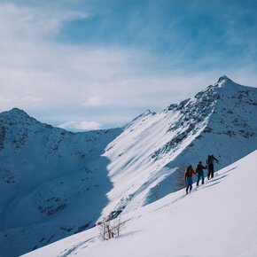 Ski mountaineering on Monte Sole | © APT Valli di Sole, Peio e Rabbi