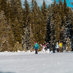 Route Nr. 18 Pappagallo- Cabinovia Colarin- Schneeschuhwanderung | © Madonna di Campiglio Azienda per il Turismo 