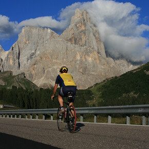 Giro d'Italia climb - Rolle Pass | © APT Val di Fiemme