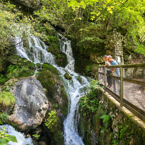 Cascatelle del Parco Naturale Adamello Brenta a Stenico | © Garda Trentino 
