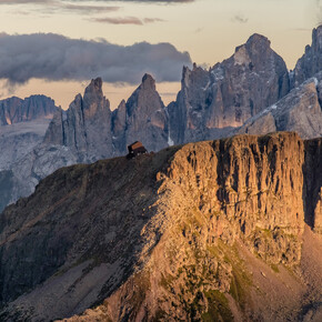 Punto panoramico Col Margherita - Passo San Pellegrino