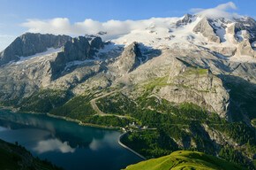 Marmolada - Lago Fedaia - Passo Fedaia