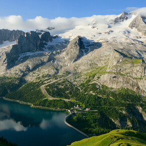 Marmolada - Lago Fedaia - Passo Fedaia