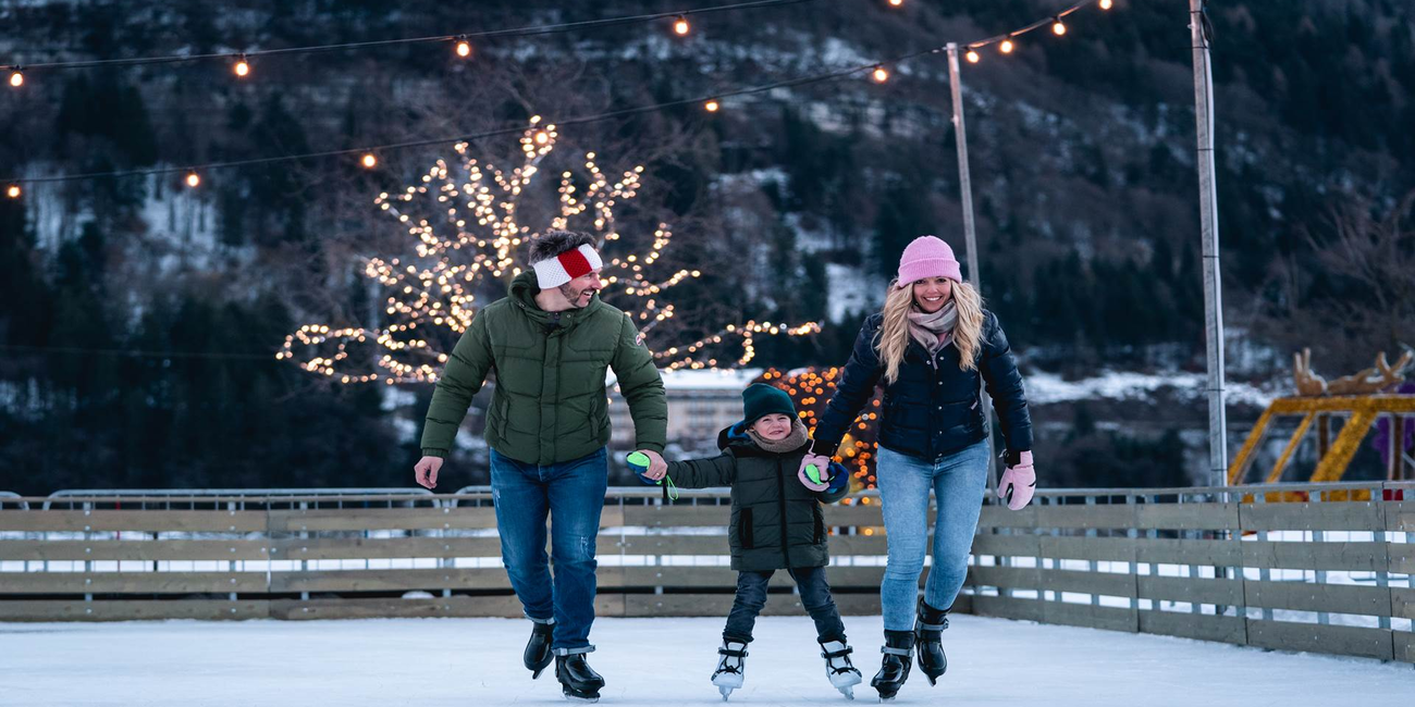 Schlittschuhlaufen in Molveno #1