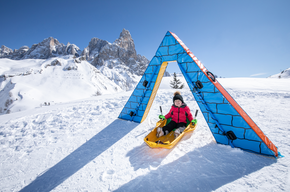 Pista per slittino - Passo Rolle