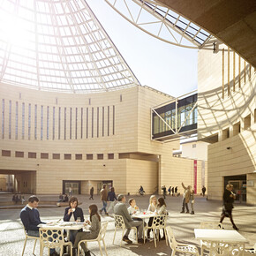 Vallagarina - Rovereto - Mart - Colazione della piazza del Mart