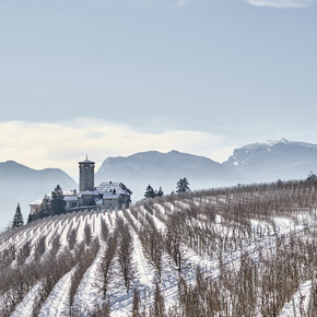 Val di Non - Castel Valer - Panorama invernale