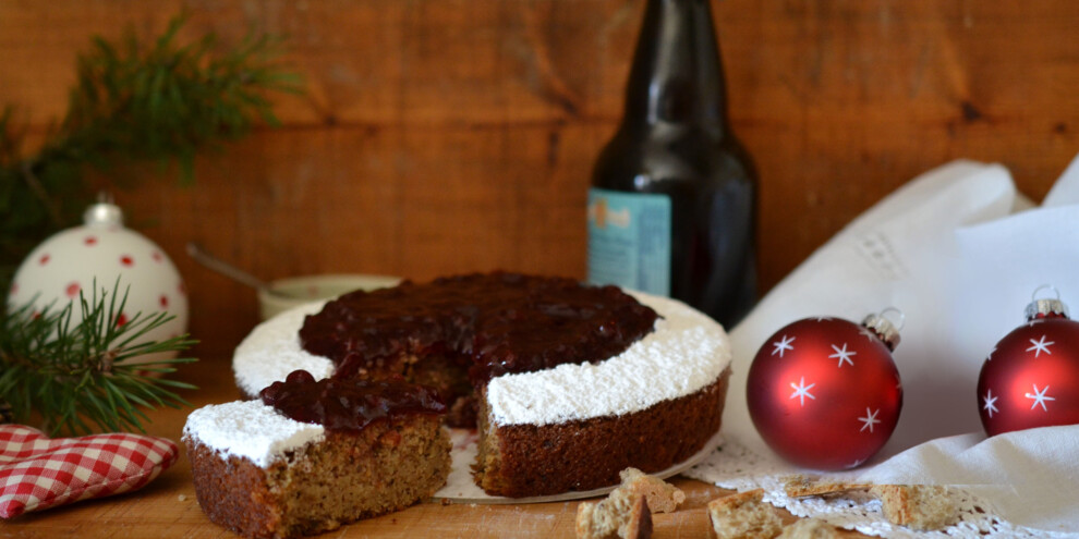 Biertorte aus dem Val di Fiemme
