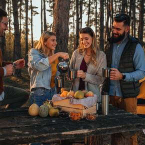 Campsites close to nature