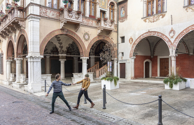 Stedelijke trekking in rovereto