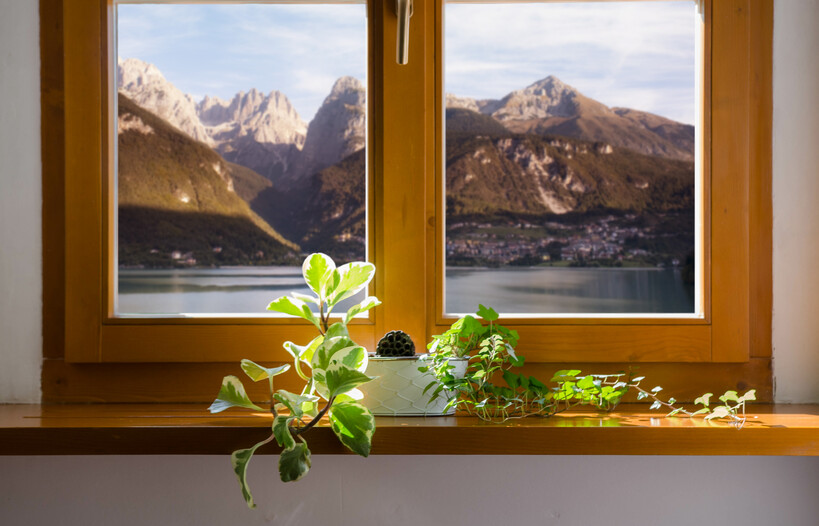 Hotel vista lago del Trentino