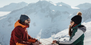 Val di Sole - Passo Tonale - Panorama 3000 Glacier - Merenda con tagliere e Trentodoc - Aperitivo | © Alex Moling