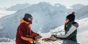 Val di Sole - Passo Tonale - Panorama 3000 Glacier - Merenda con tagliere e Trentodoc - Aperitivo | © Alex Moling