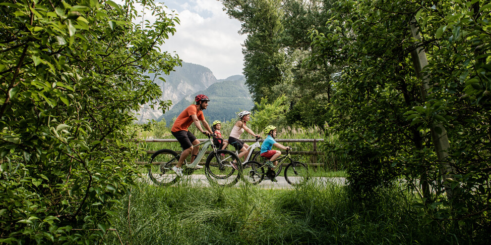 Trasa rowerowa w dolinie Valsugana