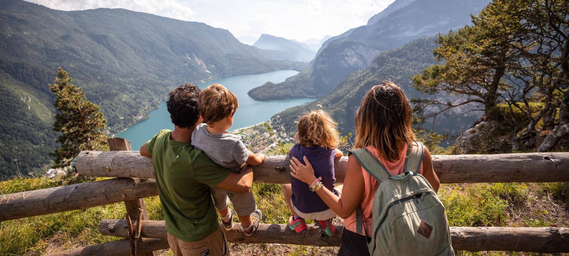 Molvenosee im Sommer: ruhige Auszeit am See