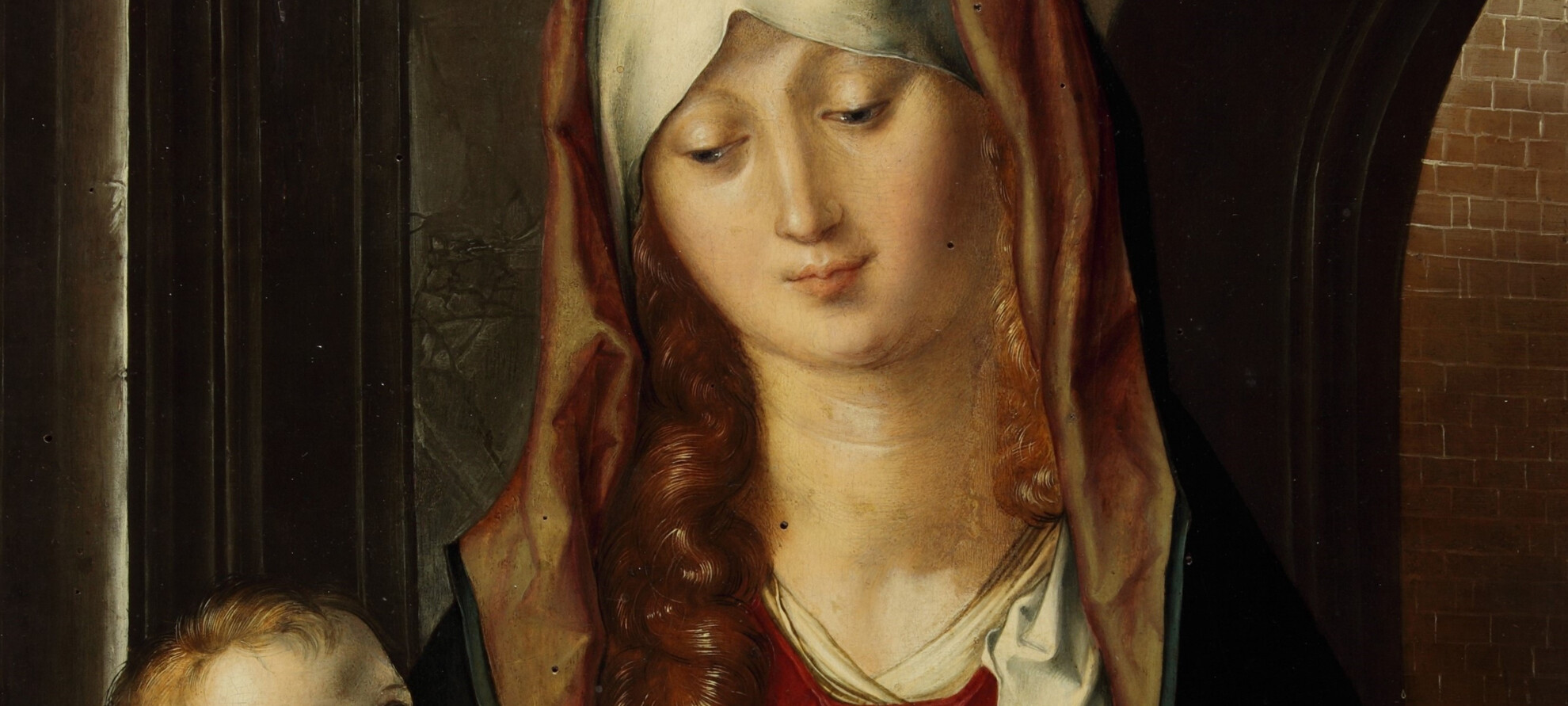 Albrecht Dürer, Madonna col Bambino, 1495, Fondazione Magnani Rocca, Mamiano di Traversetolo (PR)Lucio Fontana (1899-1968) | © Albrecht Dürer, Madonna col Bambino, 1495, Fondazione Magnani Rocca, Mamiano di Traversetolo (PR)Lucio Fontana (1899-1968)