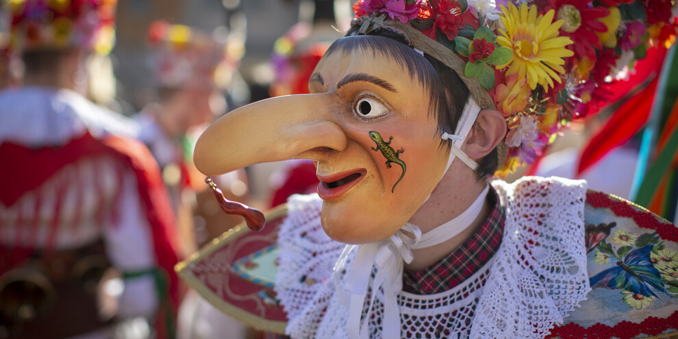 Carnevale, sulla neve