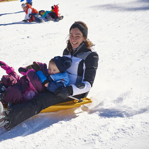 Bolbeno sulla neve in famiglia | © APT Madonna di Campiglio