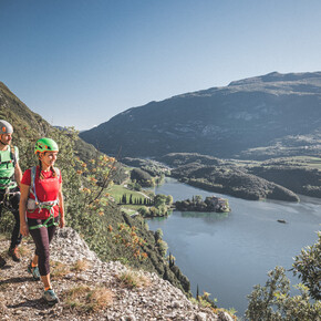 Виа ферраты на небольшой высоте