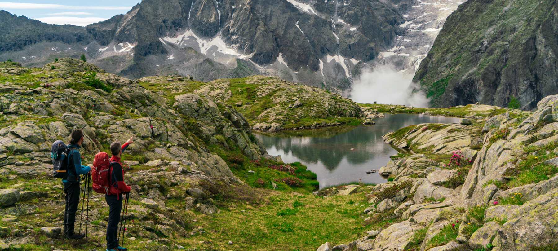 Sentiero della Pace: tratte 1 e 2| : Tonale-Adamello e Val Rendena, Val Giudicarie e Val di Concei 