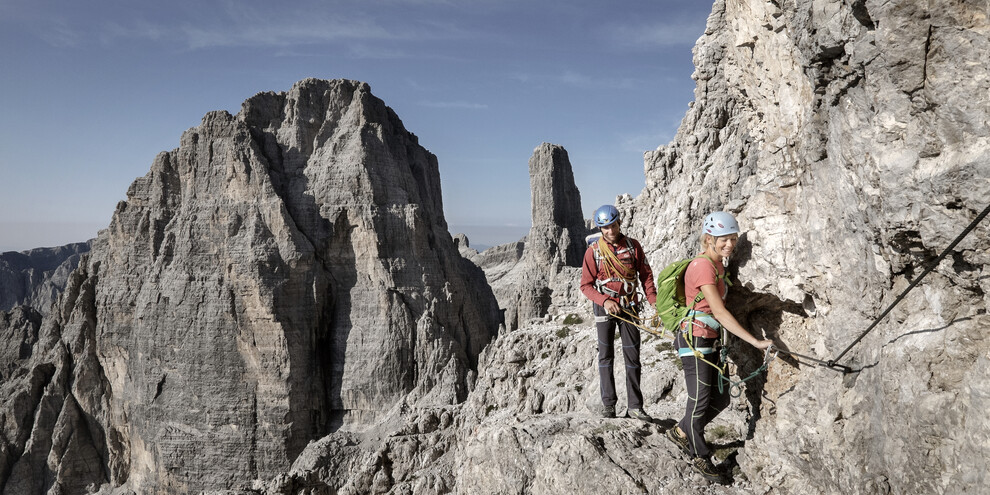 Dolomiti e avventura: la ferrata delle Bocchette