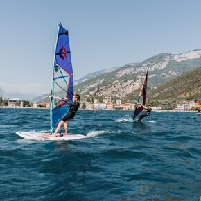 Wählen Sie Ihren Sport auf dem See