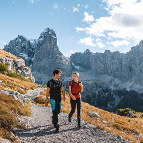 Madonna di Campiglio - Val Rendena - Dolomiti di Brenta - Trekking nei pressi del Rifugio Alberto e Maria ai Brentei | © Mathäus Gartner