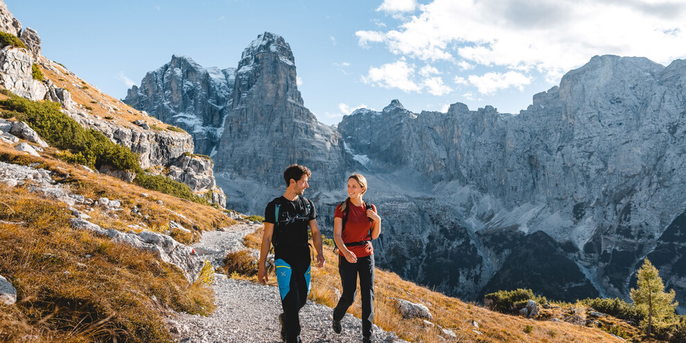 Madonna di Campiglio - Val Rendena - Dolomiti di Brenta - Trekking nei pressi del Rifugio Alberto e Maria ai Brentei | © Mathäus Gartner