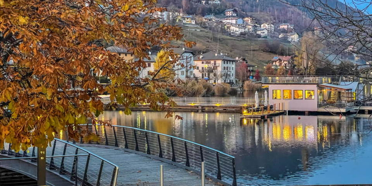 Озеро Серрайа в Базельга-ди-Пине #1