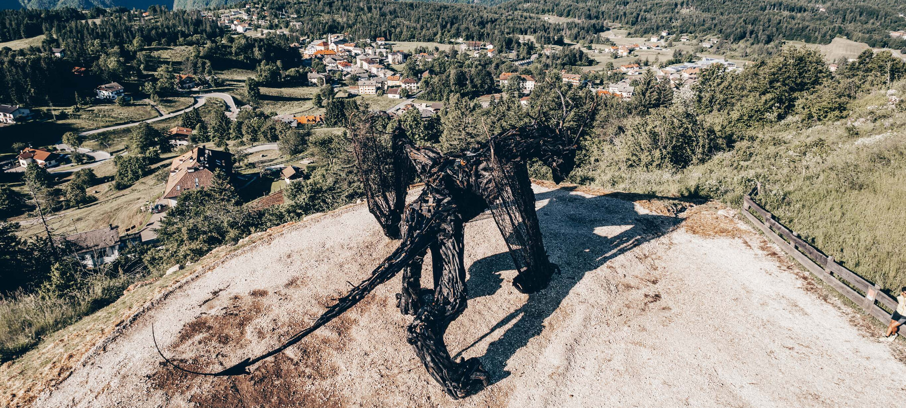  V Alpe Cimbra s dětmi v létě: po stopách draka