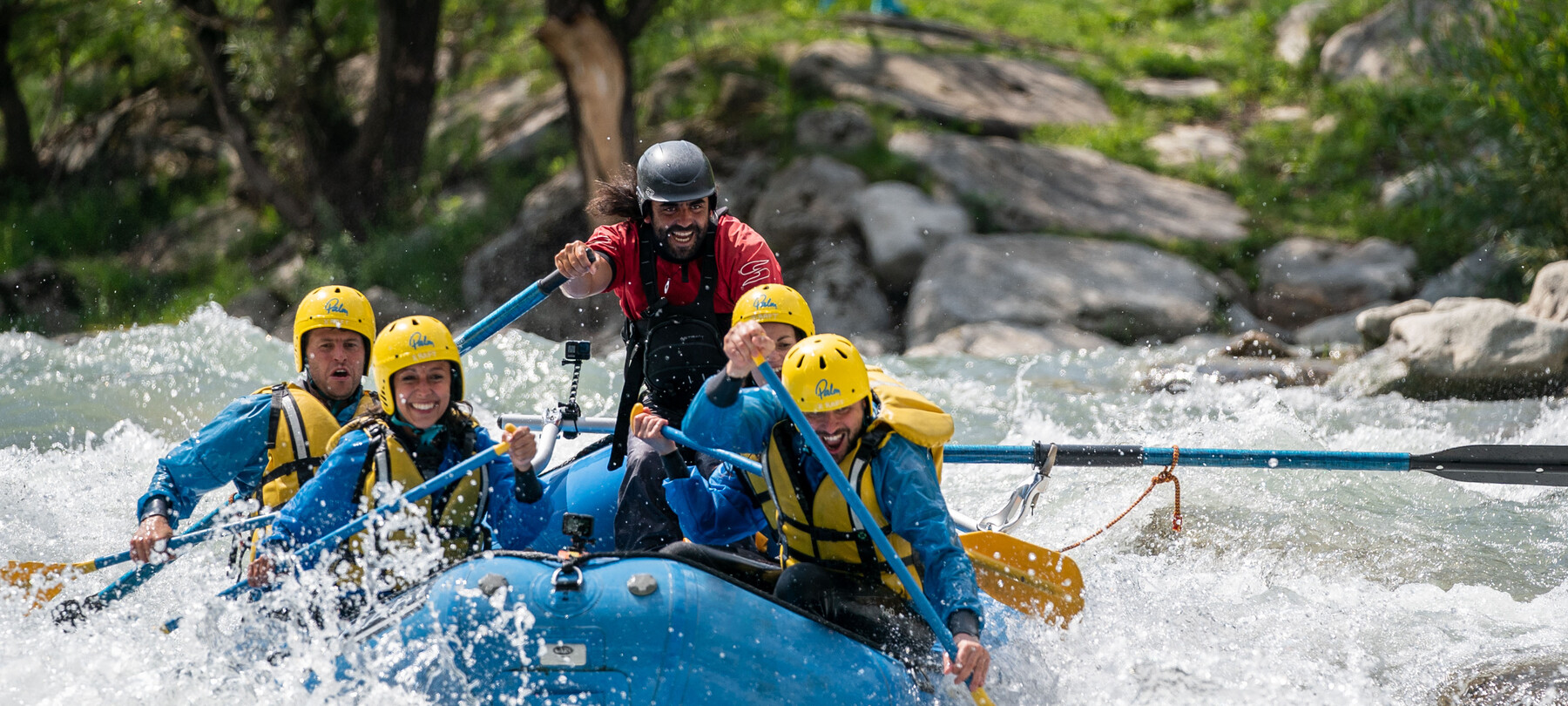 Go rafting in the Val di Sole