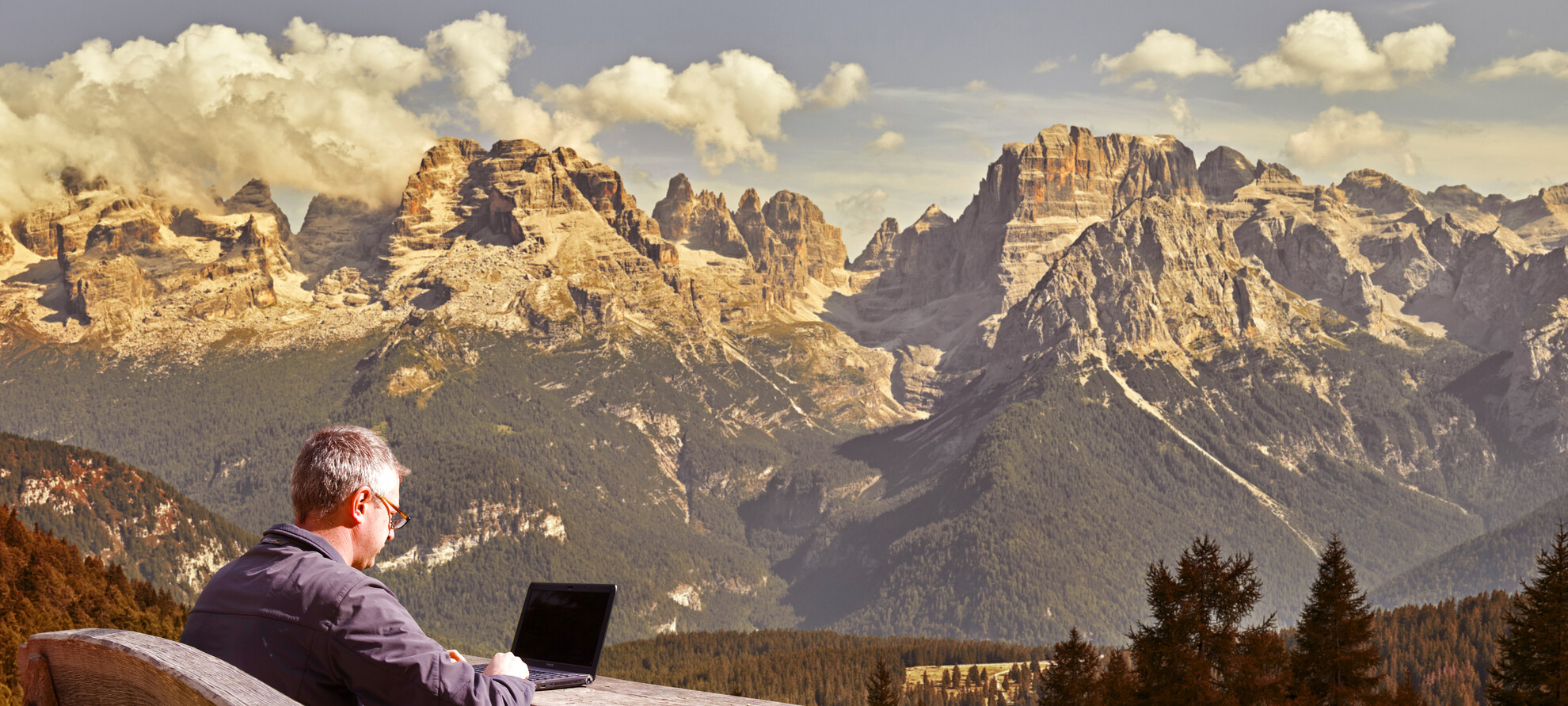 Mountain View From My Location Smart Working In Nature: The Top Spots