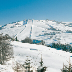 Ski pistes in San Valentino