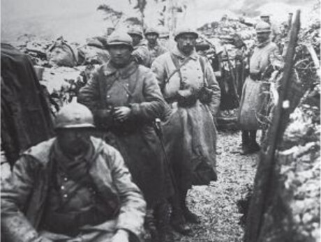 Alpe Cimbra 1914. It is war