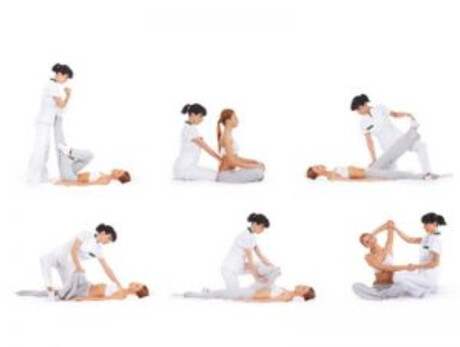 Stage of Thai massage