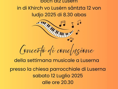 concerto di conclusione