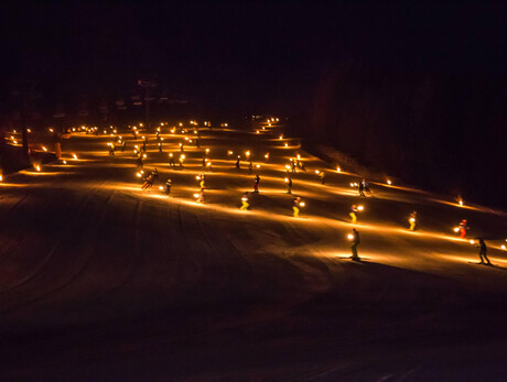 Fiaccolata dei Maestri di sci