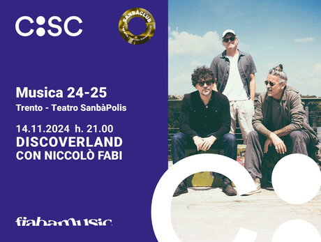 Discoverland in tour con Niccolò Fabi