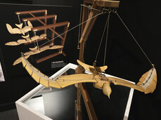 Leonardos Welt: interaktive Kodexe, Maschinen und Gemälde