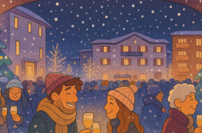 Brindando Il Nuovo Anno