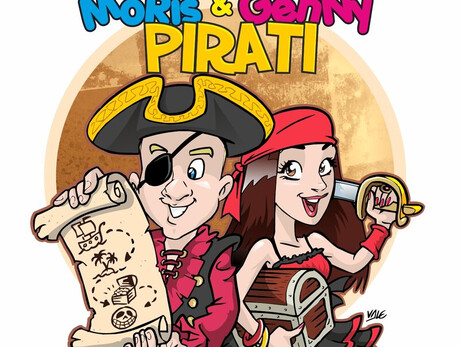 Genny & Moris & caricaturist