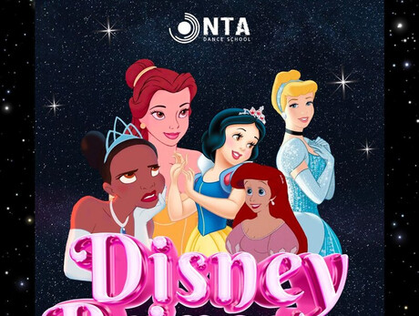 Nell immagine si vedono le principesse Disney 