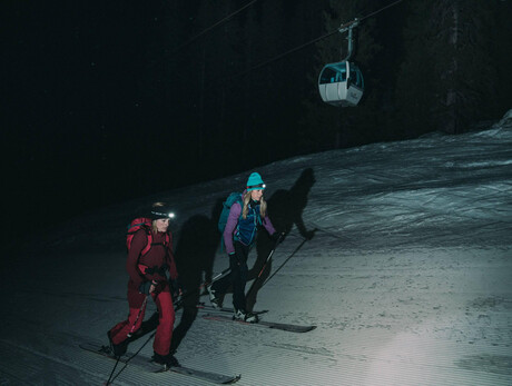 Ski Mountaineering under the Stars
