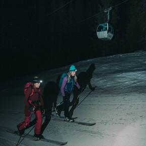 Ski Mountaineering under the Stars