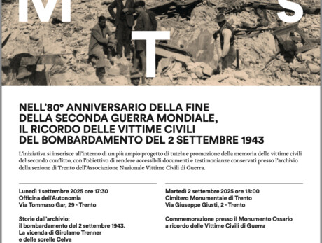 80th ANNIVERSARY OF THE END OF WORLD WAR II - REMEMBERING THE CIVILIAN VICTIMS OF THE BOMBING OF SEPTEMBER 2, 1943