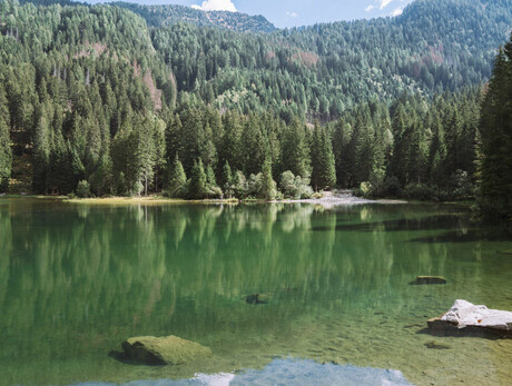 Horseback riding to Lago dei Caprioli