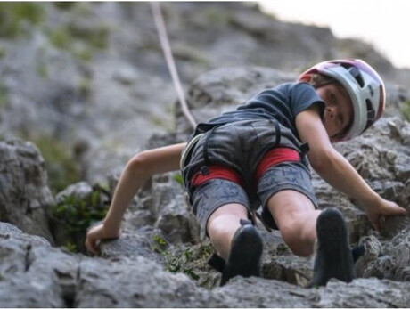 Klettern mit der Familie