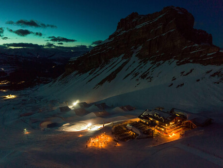 Campiglio Sunset Ski - Rifugio Stoppani Dolomites Lodge